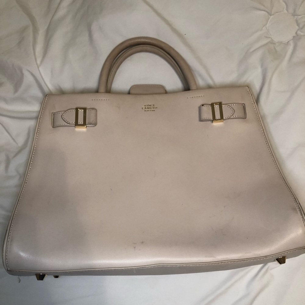 Vince Camuto taupe bag